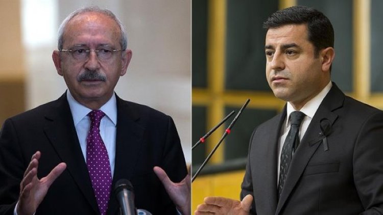 Kemal Kılıçdaroğlu'ndan, Demirtaş açıklaması