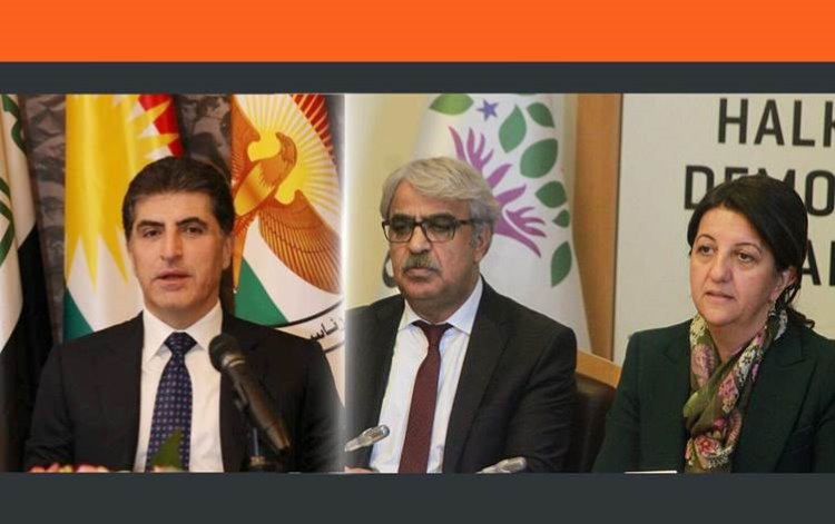 HDP'den: Başkan Neçirvan Barzani’ye mektup