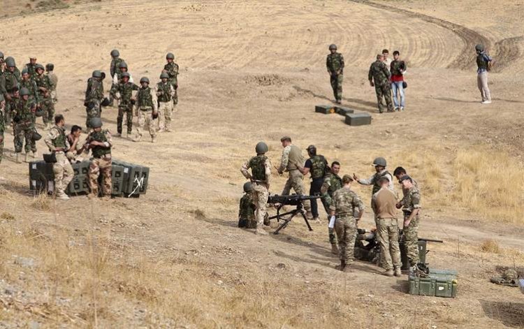 İngiliz SAS komandoları ile Peşmerge'den ortak IŞİD harekatı