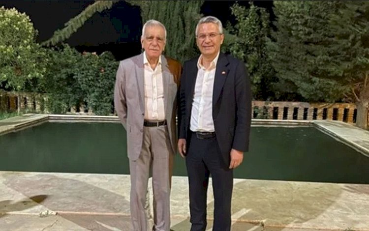 CHP'li Salıcı Mardin'de Ahmet Türk ile görüştü