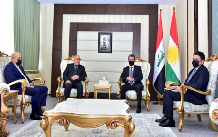 Başbakan Mesrur Barzani’den Maliye Bakanlığı’na ziyaret