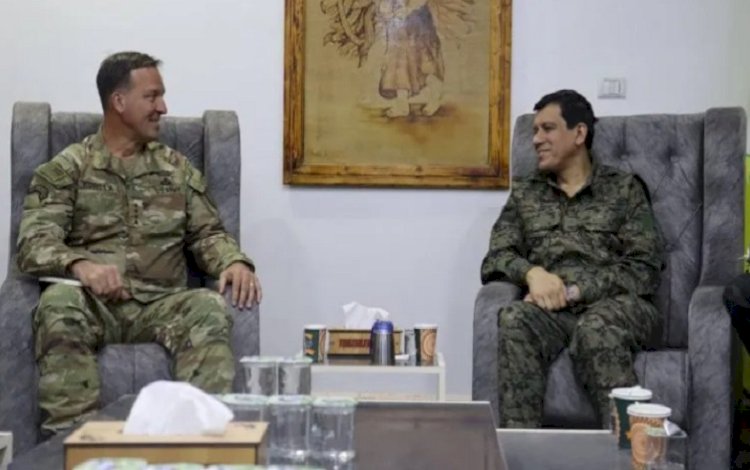 Mazlum Kobani ile CENTCOM Komutanı arasında görüşme