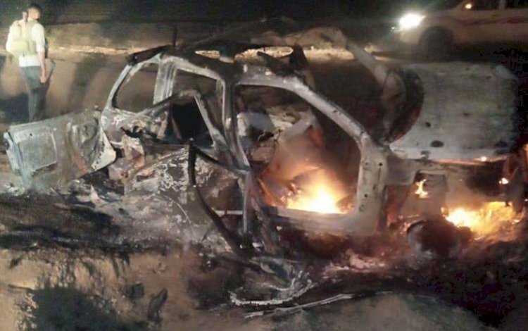 DSG, IŞİD’in bomba yüklü araçla Hol Kampı’na sızmasını engelledi