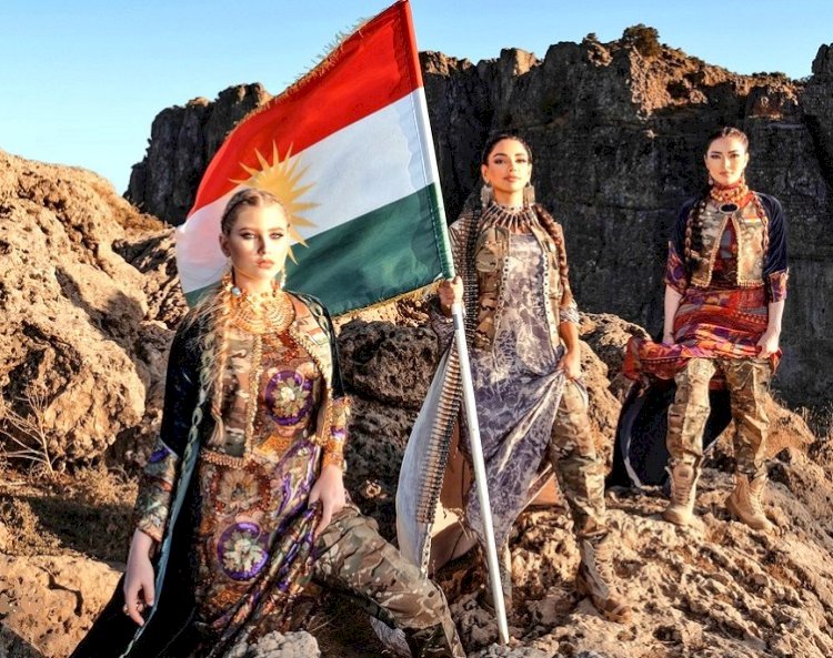 Kürt modacı son tasarımını Jina Emini’ye adadı