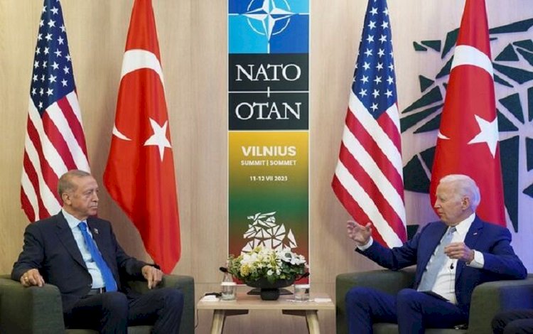 Erdoğan ve Biden NATO Zirvesi'nde bir araya geldi