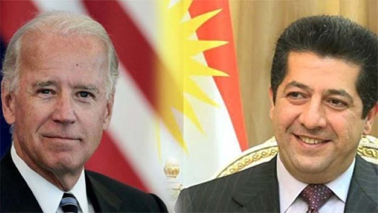 Mesrur Barzani, ABD Başkan Yardımcısı Biden ile görüştü