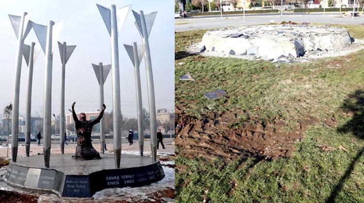 Diyarbakır'daki Roboski Anıtı kaldırıldı!