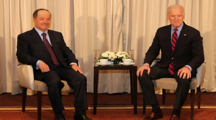 Başkan Barzani, Davos'ta Biden'le görüştü