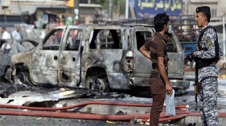 Bağdat'ta bombalı saldırı: 33 ölü