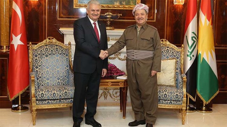 Başkan Barzani ve Binali Yıldırım'dan önemli mesajlar