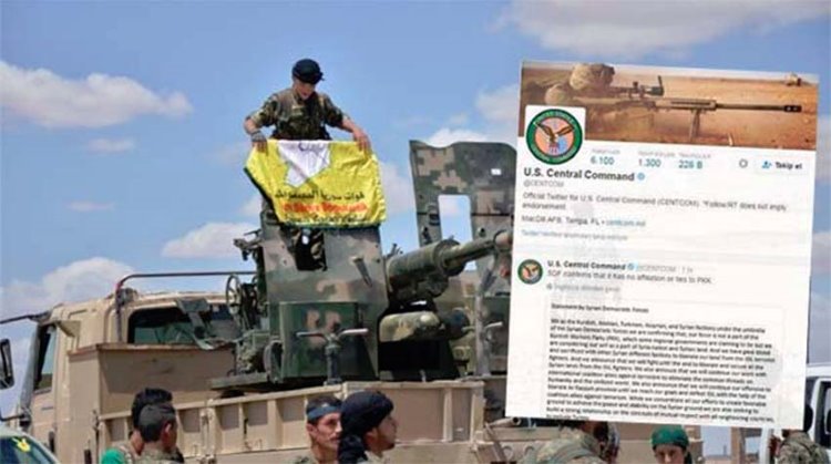 CENTCOM'dan QSD'nin 'PKK' açıklamasına destek