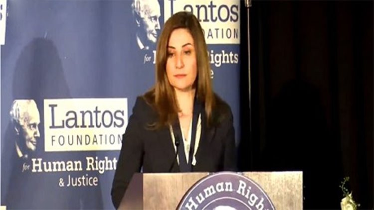 Ezidi Kürt vekil Viyan Dexil'e insan hakları ödülü