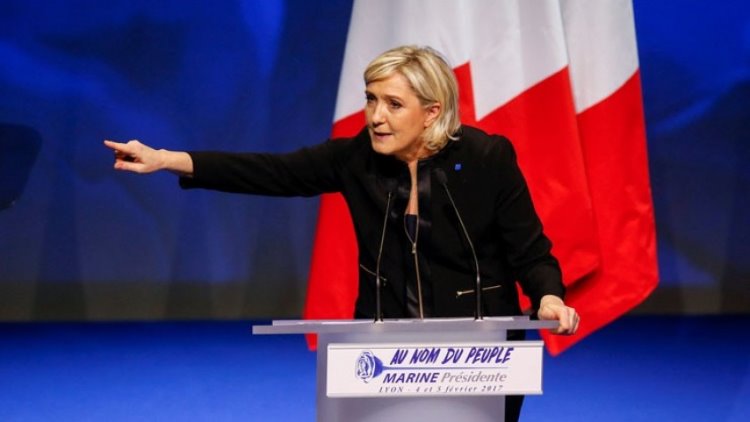 Le Pen, başını örtmesini şart koşan baş müftüyle görüşmeyi reddetti