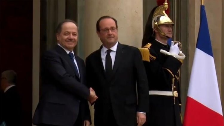 Hollande: Bizim için Kürdistan'ın Güvenliği Her Şeyden Önemli