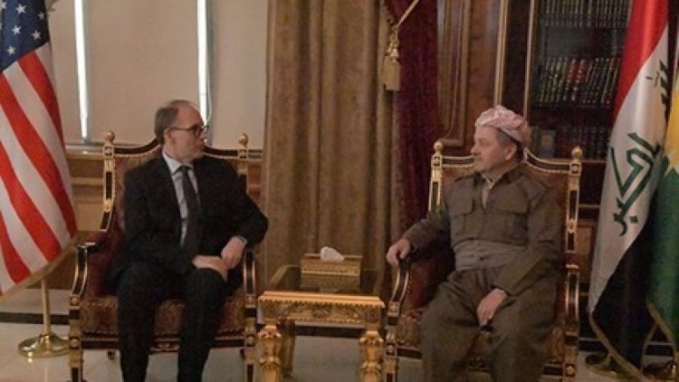 ABD Büyükelçisi'nden Mesud Barzani'ye Trump'ın Irak politikasına ilişkin bilgi