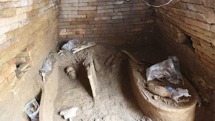 Erbil'de 3 bin 500 yıllık mezarlar bulundu