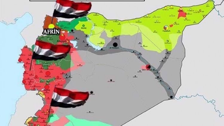 Rusya;Afrin'i Şam'a bağlamak istiyor.