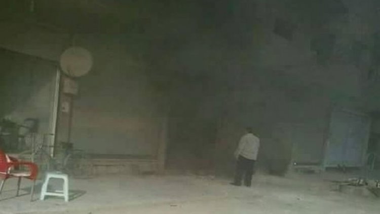 Rojava'da KDP-S'nin Kamışlo bürosu yakıldı
