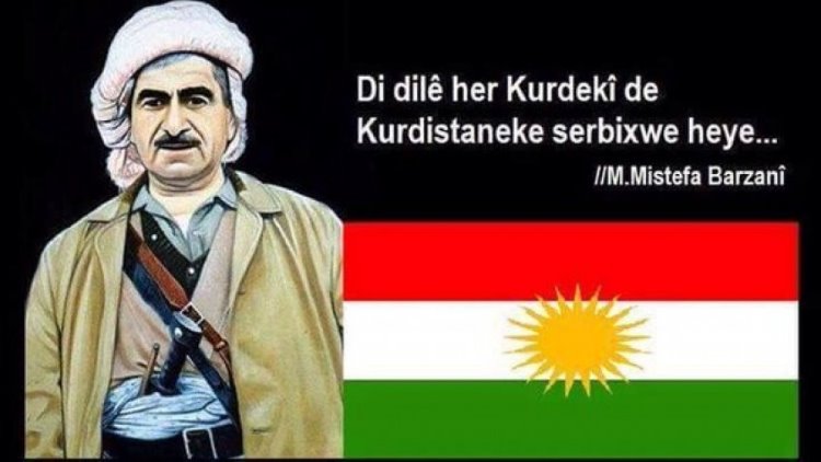 Bugün Kürdistan'ın efsanevi lideri Mela Mistefa Barzani'nin 38. ölüm yıldönümü