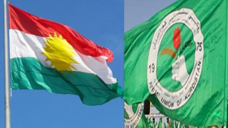 Haşdi Şabi YNK bürosuna saldırdı Kürdistan bayrağını indirdi