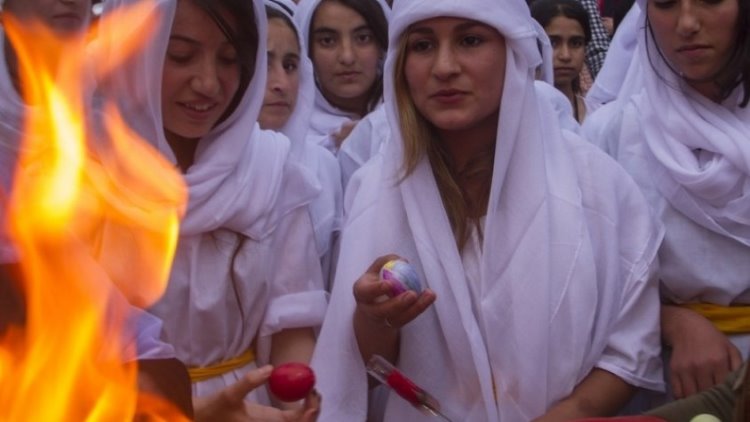 Kürt Ezidiler Çarşemba Sor bayramını kutluyorlar