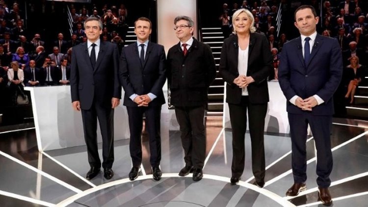 Fransa cumhurbaşkanlığı seçiminin galibi Macron ve Le Pen