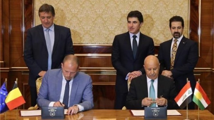 Kürdistan-Belçika ile bağımsızlığı konuştu anlaşma imzalandı