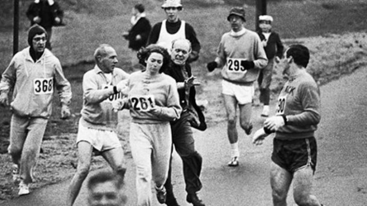 İlk kadın maraton koşucusu 50 yıl sonra Boston'da koştu