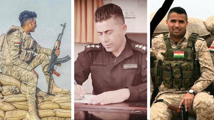 Kürdistan'ın üç kahraman şehidi