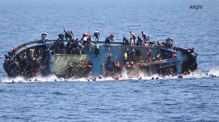 Akdeniz'de tekne battı, 80 kişi hayatını kaybetti