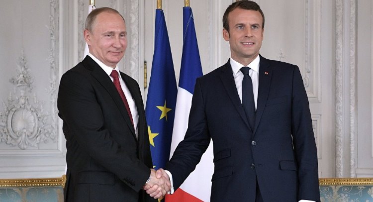 Macron: Suriye için Rusya'yla çalışacağız