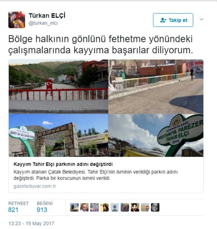 Türkan Elçi’den Kayyıma Taş