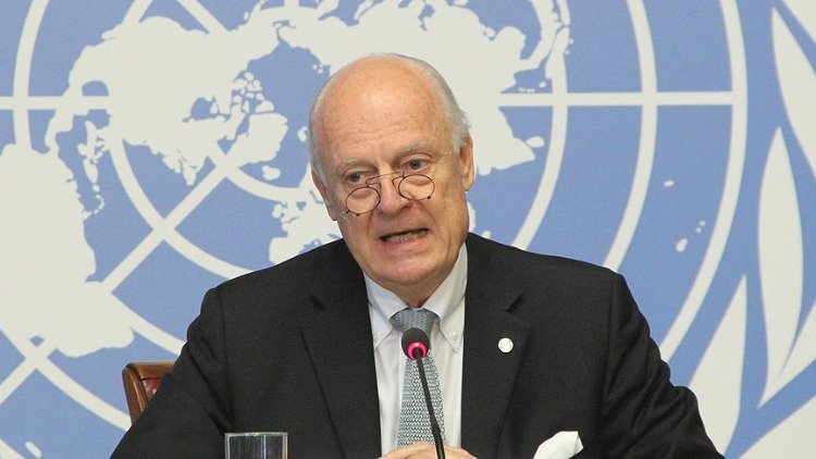 BM Suriye Özel Temsilcisi Mistura'ya ENKS mektubu soruldu