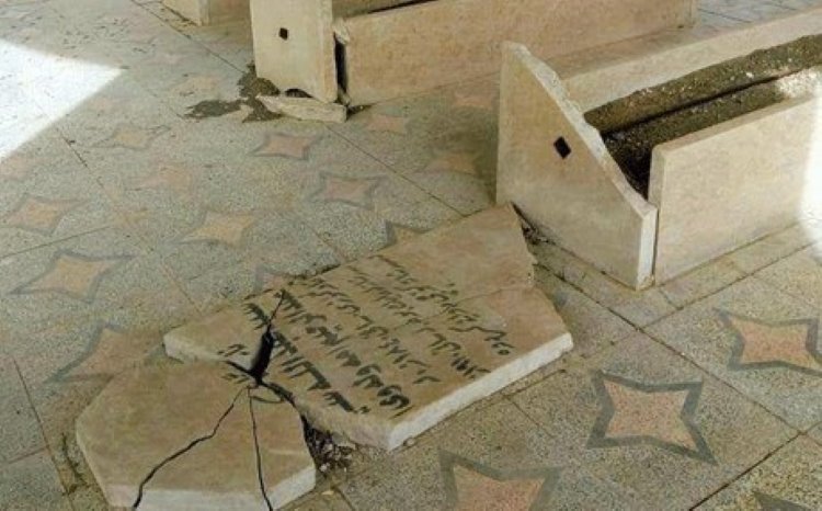 Şair  Abdurrahim Mevlevi’nin mezarı tahrip edildi