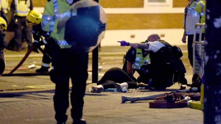 Londra'da çatışma: 6 polis yaralandı