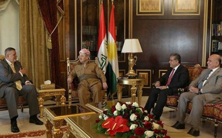 Başkan Barzani, BM heyeti ile referandumu görüştü