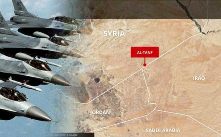 ABD uçakları Suriye birliklerini vurdu