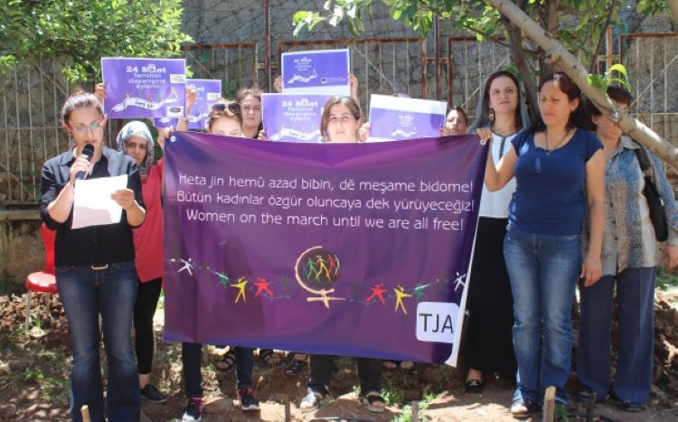 Diyarbakır’da kadın oluşumu TJA'ya operasyon