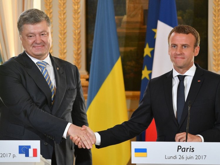 Macron: Fransa Kırım'ın ilhakını kabul etmeyecek