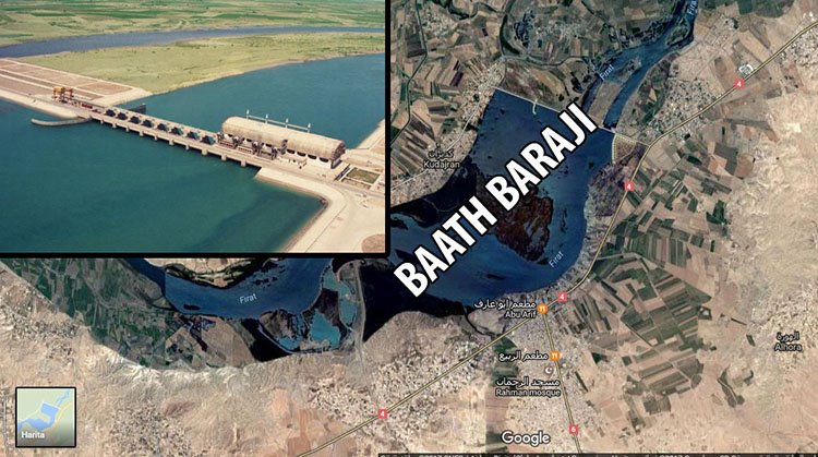 Rakka’ya bir adım daha… Baath Barajı kuşatıldı