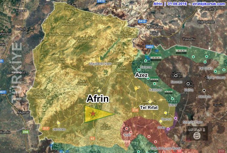 Türkiye ÖSO ile birlikte Afrin'e operasyon düzenleyecek