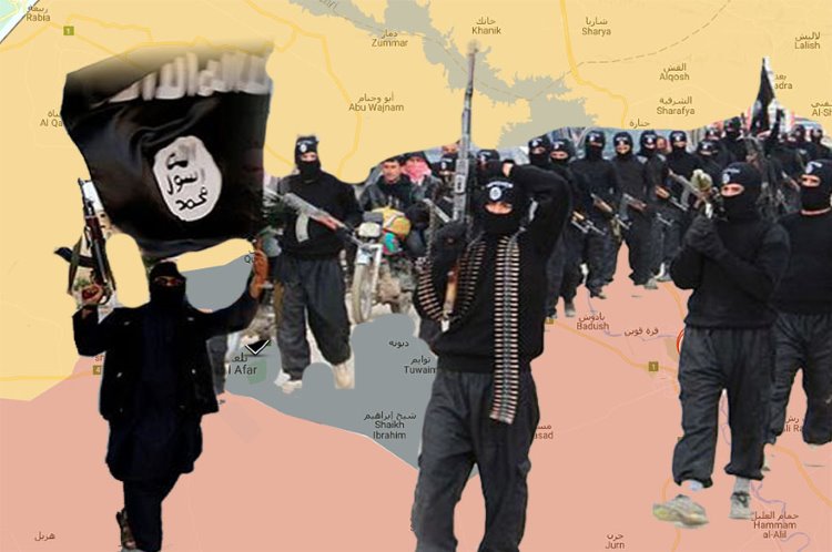 Bu da oldu... Telafer’deki IŞİD militanları, IŞİD’den bağımsızlıklarını ilan ettiler
