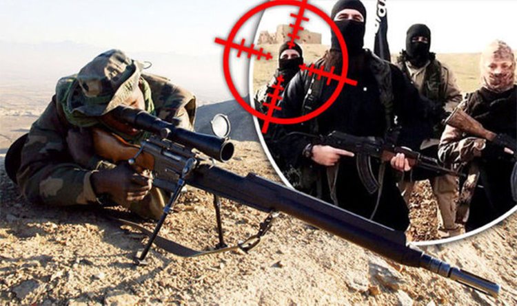 Rakka'daki IŞİD keskin nişancılarını vurmak için ABD'li keskin nişancılar yollandı