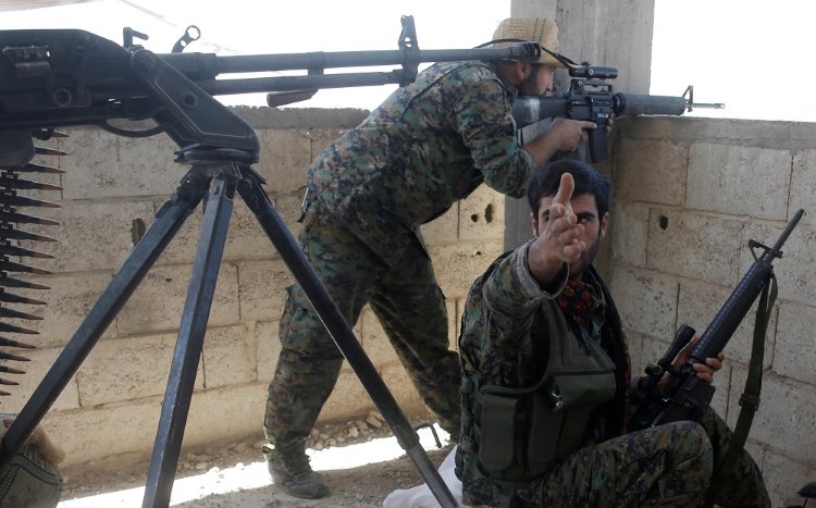 IŞİD karşıtı koalisyon: SDG eski Rakka'nın surlarında gedik açtı