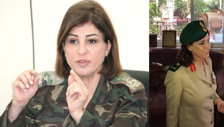 Suriye Ordusu'nda ilk kadın general