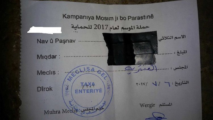 PYD, Rojava’da vergi sistemi oluşturuyor