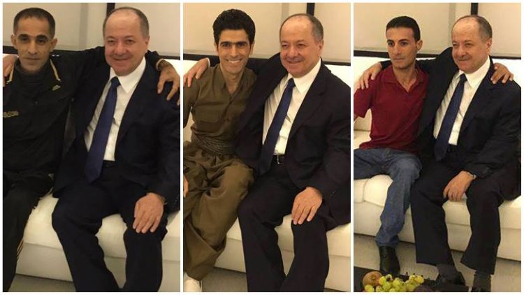 Başkan Barzani'den, Brüksel’deki Peşmergelere ziyaret