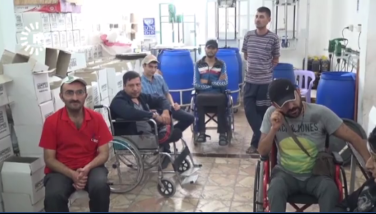 Qamışlo'da engellilere iş imkanı