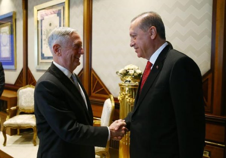 Mattis ve Erdoğan'dan referandum görüşmesi