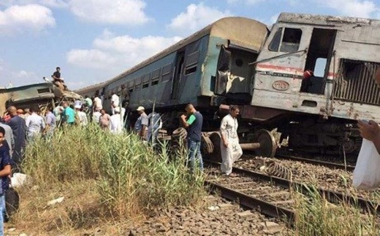 Mısır'da tren faciası! Onlarca ölü ve yaralı